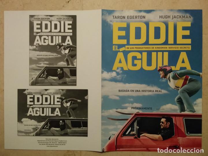 Kino: GUIA ORIGINAL DOBLE -A4- EDDIE EL AGUILA - ARCHIVO - HUGH JACKMAN - DEPORTES