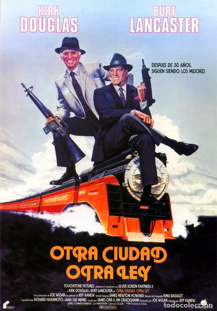 Cinema: OTRA CIUDAD OTRA LEY (GU&Iacute;A ORIGINAL SIMPLE CON FOTOS DE SU ESTRENO EN ESPA&Ntilde;A)  KIRK DOUGLAS