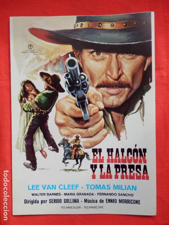 Cine: el halcon y la presa, guia sencilla, lee van cleef tomas milian, 1979