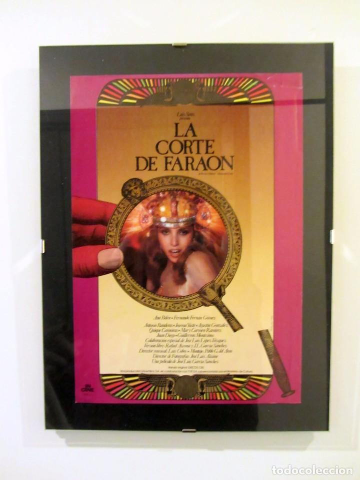 Cine: LA CORTE DEL FARA&Oacute;N  ANA BEL&Eacute;N   GU&Iacute;A ORIGINAL (IN CINE 1985) DE LA PEL&Iacute;CULA ENMARCADA 30X40