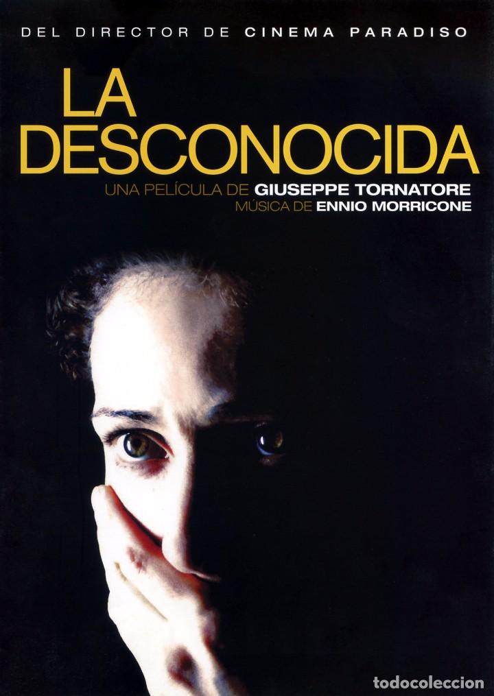 Cinema: LA DESCONOCIDA (GU&Iacute;A ORIGINAL DOBLE CON FOTOS DE SU ESTRENO EN ESPA&Ntilde;A) GIUSEPPE TORNATORE