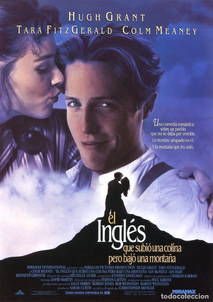 Cinema: EL INGL&Eacute;S QUE SUBI&Oacute; UNA COLINA PERO BAJ&Oacute; UNA MONTA&Ntilde;A (GU&Iacute;A ORIGINAL DOBLE CON FOTOS DE SU ESTRENO)