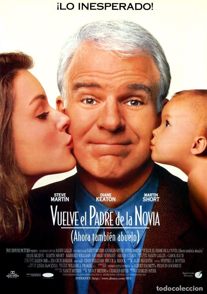 Cinema: VUELVE EL PADRE DE LA NOVIA (GU&Iacute;A ORIGINAL DOBLE CON FOTOS DE SU ESTRENO EN ESPA&Ntilde;A)