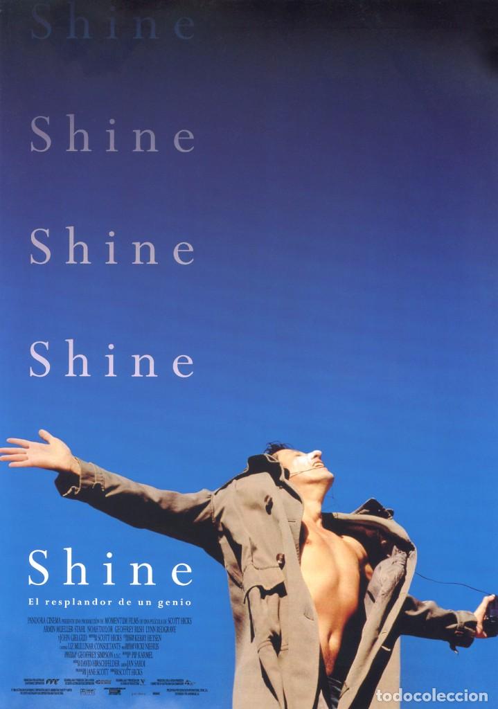 Cinema: SHINE (GU&Iacute;A ORIGINAL DOBLE CON FOTOS DE SU ESTRENO EN ESPA&Ntilde;A)