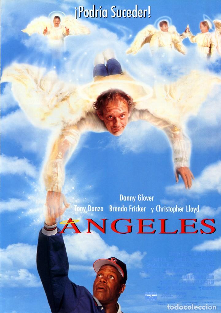 Cine: ANGELES (GU&Iacute;A ORIGINAL DOBLE CON FOTOS DE SU ESTRENO EN ESPA&Ntilde;A)