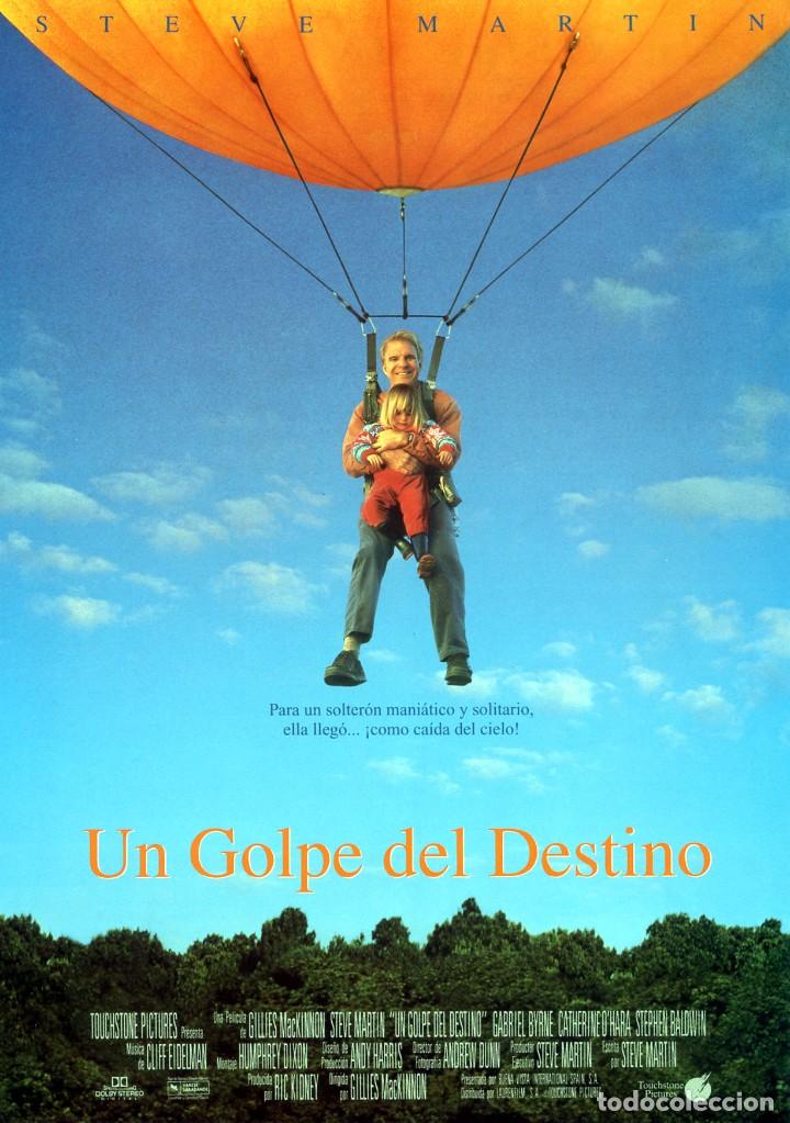 Cinema: UN GOLPE DEL DESTINO (GU&Iacute;A ORIGINAL DOBLE CON FOTOS DE SU ESTRENO EN ESPA&Ntilde;A)