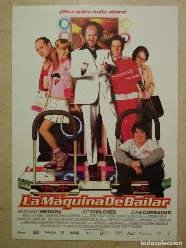 Cine: GUIA ORIGINAL -A4- LA MAQUINA DE BAILAR - ARCHIVO - SANTIAGO SEGURA - CINE ESPA&Ntilde;OL - COMEDIA