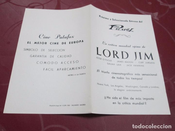 Kino: LORD JIM - PETER O'TOOLE - PALAFOX