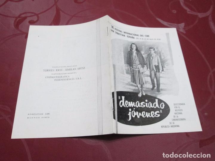 Kino: DEMASIADO JOVENES - OSCAR ROVITO