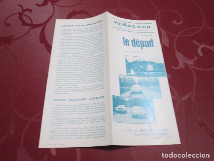 Kino: LE DEPART (LA PARTIDA) - JEAN-PIERRE LEAUD - PE&Ntilde;ALVER CINE DE ARTE Y ENSAYO