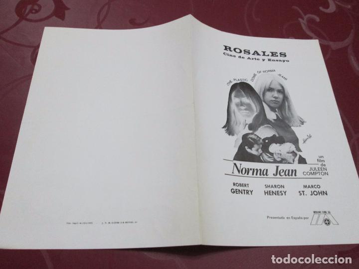 Cinema: NORMA JEAN - ROBERT GENTRY - ROSALES CINE DE ARTE Y ENSAYO
