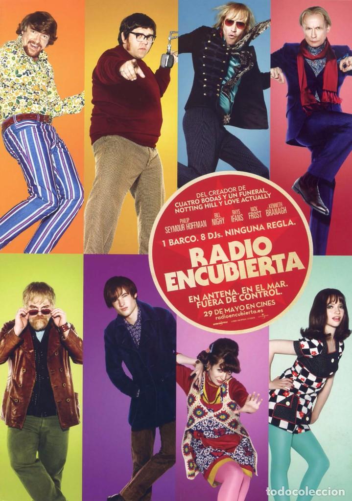 Cinema: RADIO ENCUBIERTA (GU&Iacute;A ORIGINAL DOBLE DE SU ESTRENO EN ESPA&Ntilde;A CON FOTOS)