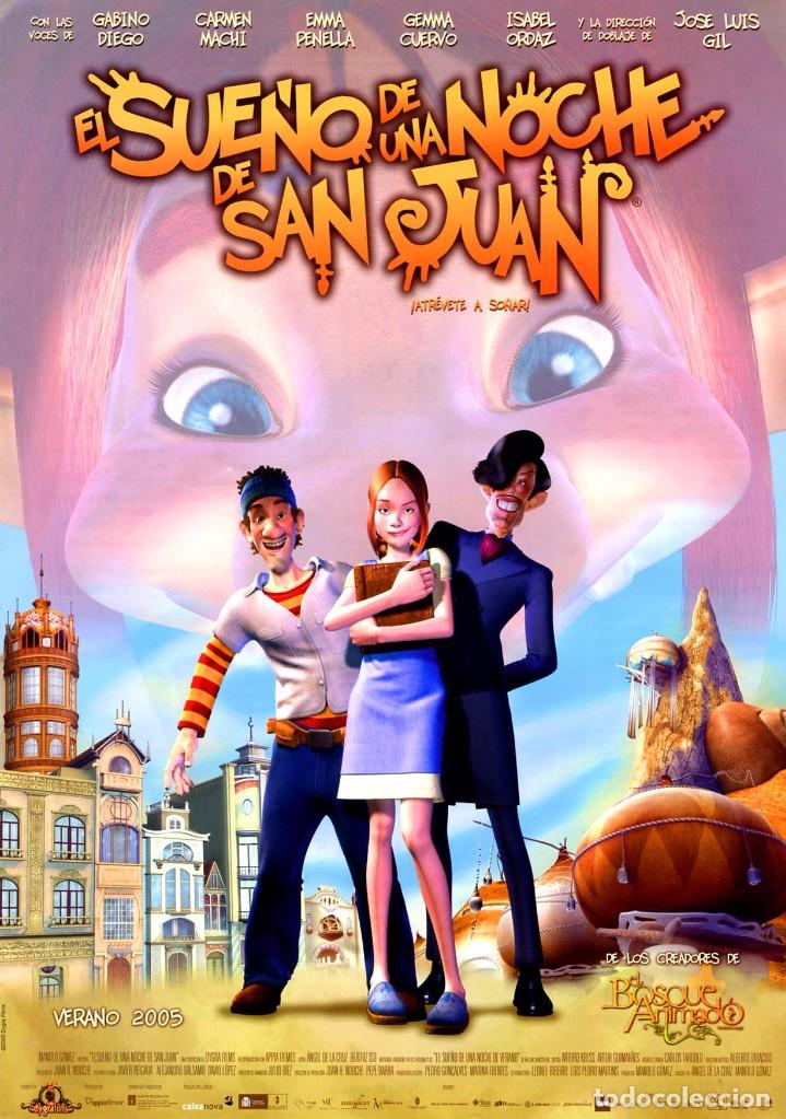 Cinema: EL SUE&Ntilde;O DE UNA NOCHE DE SAN JUAN (GU&Iacute;A ORIGINAL DOBLE DE SU ESTRENO EN ESPA&Ntilde;A CON FOTOS)