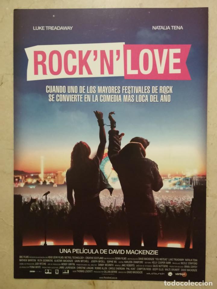 Cin&eacute;ma: GUIA ORIGINAL -A4- ROCK N LOVE - ARCHIVO - MUSICA - NATALIA TENA - AND - Luke Treadaway