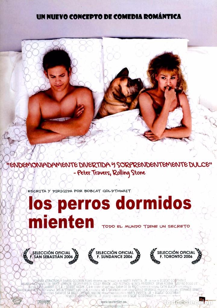 Cinema: LOS PERROS DORMIDOS MIENTEN (GU&Iacute;A ORIGINAL SIMPLE DE SU ESTRENO)