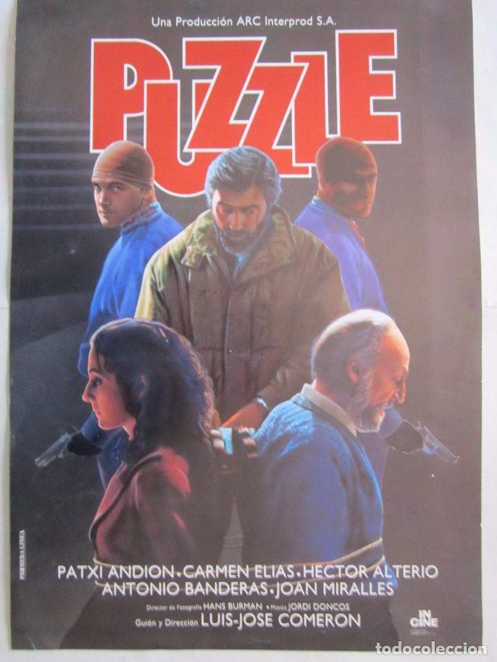 Cinema: CARTEL DE CINE 20x30 PUZZLE DE LUIS-JOSE COMERON CON HECTOR ALTERIO,PATXI ANDION