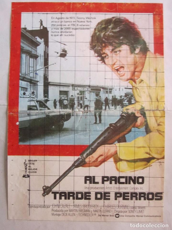 Cinema: CARTEL DE CINE 20X30 TARDE DE PERROS DE SIDNEY LUMET CON AL PACINO