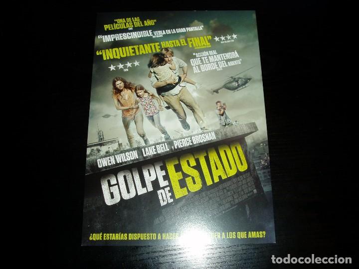 Cine: GOLPE DE ESTADO. GUIA PUBLICITARIA SENCILLA. ORIGINAL MAGNIFICO ESTADO.NUEVO.