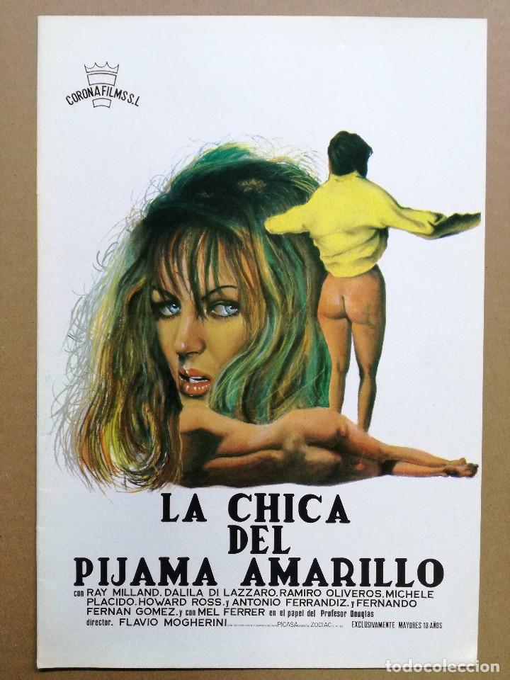 Cine: LA CHICA DEL PIJAMA AMARILLO,GUIA DE LA PELICULA