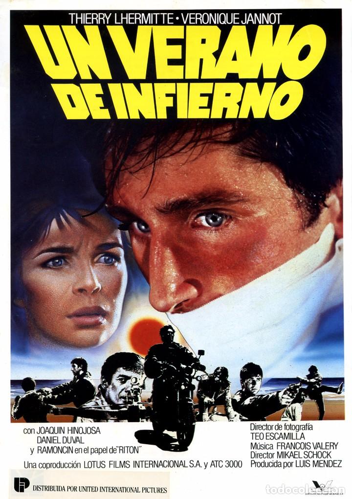 Cinema: UN VERANO DE INFIERNO (GU&Iacute;A ORIGINAL SIMPLE DE SU ESTRENO EN ESPA&Ntilde;A)