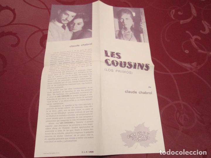 Kino: LES COUSINS (LOS PRIMOS) - GERARD BLAIN - BARCINO FILMS
