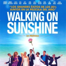 Cine: WALKING ON SUNSHINE (GUÍA PUBLICITARIA SIMPLE ORIGINAL) MUSICA DE LO 80, MADONNA, CHER, WHAM!. Lote 87686548