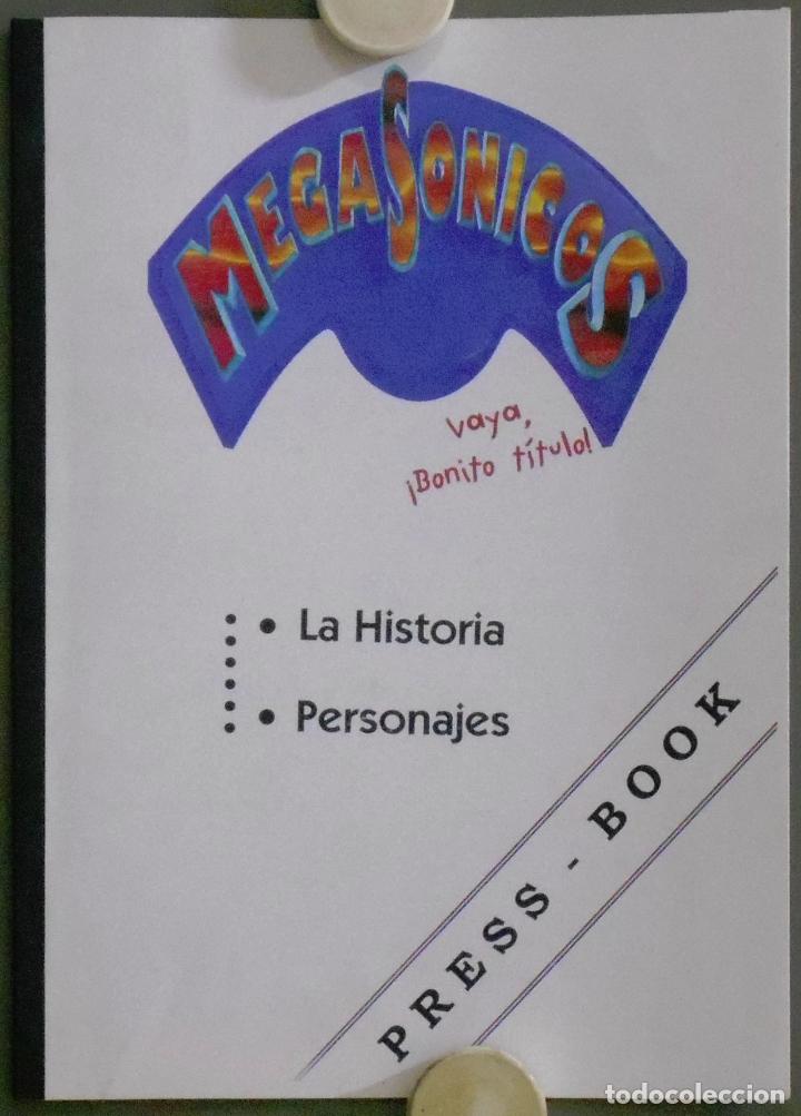 Cinema: G7727 MEGASONICOS ANIMACION GUIA DOSSIER ORIGINAL ESPA&Ntilde;OLA