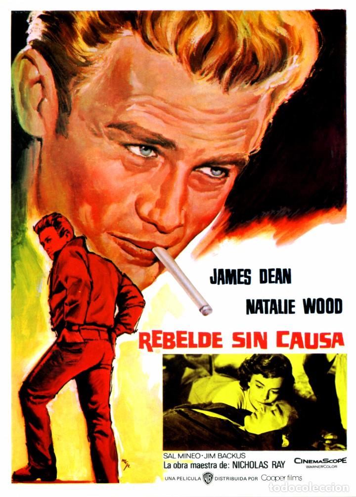 Cine: REBELDE SIN CAUSA (GU&Iacute;A ORIGINAL SIMPLE) JAMES DEAN NATALIE WOOD SAL MINEO