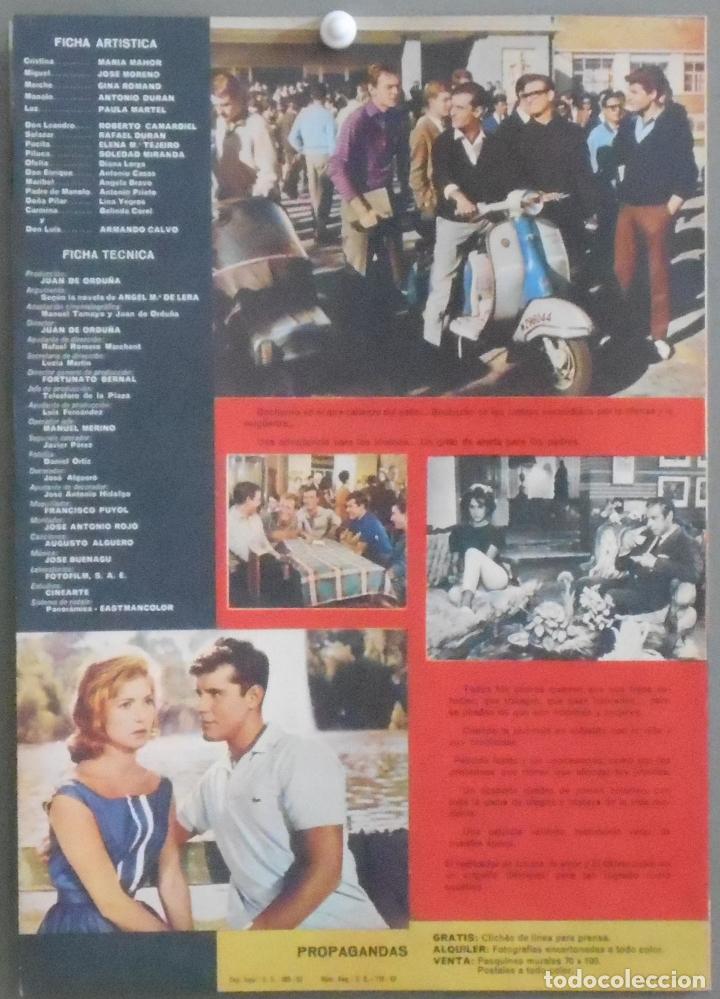 Cinema: G7820 BOCHORNO MARIA MAHOR VESPA GUIA ORIGINAL CIFESA ESTRENO