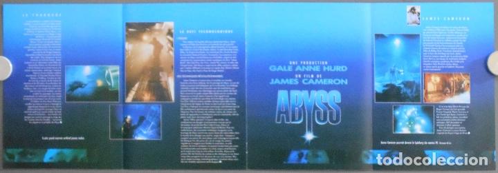 Cinema: G7817 ABYSS JAMES CAMERON SCIFI GUIA ORIGINAL FRANCESA
