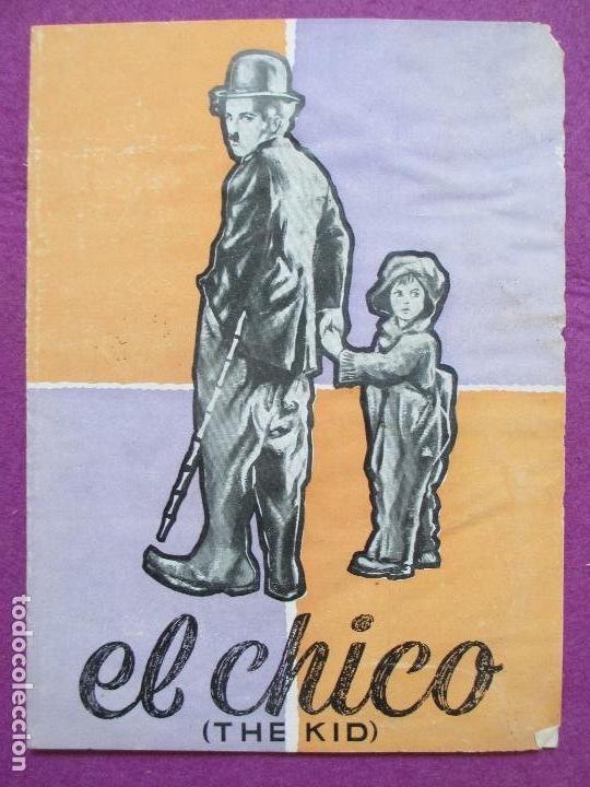 Cine: GUIA PUBLICITARIA, CINE, EL CHICO, THE KID, CHARLIE CHAPLIN, , G64