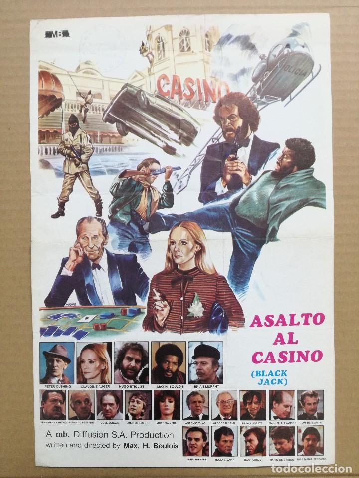 Cine: ASALTO AL CASINO - PETER CUSHING - BRIAN MURPHY - VICTORIA VERA - DIRECTOR MAX H. BOULOIS