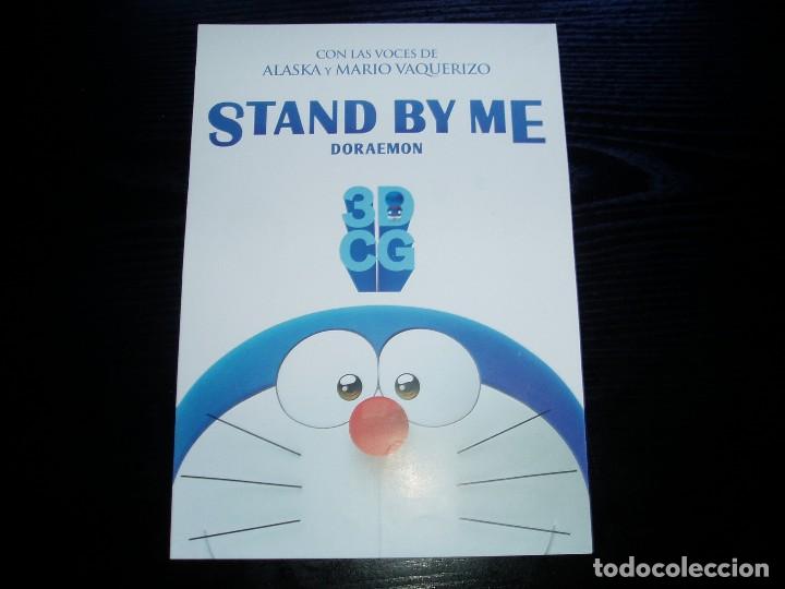 Cine: STAND BY ME. DORAEMON. GUIA PUBLICITARIA SENCILLA. ORIGINAL. MAGNIFICO ESTADO.