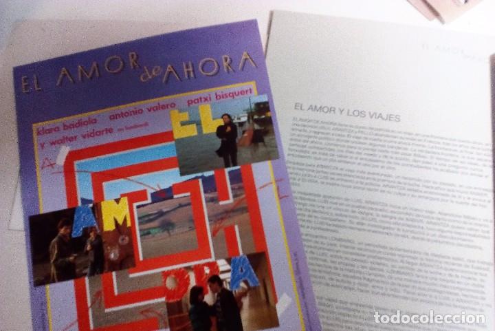 Cinema: EL AMOR DE AHORA  KLARA BADIOLA PATXI BISQUERT ANTONIO VALERO CARPETA + GU&Iacute;A +3 HOJAS PROMO