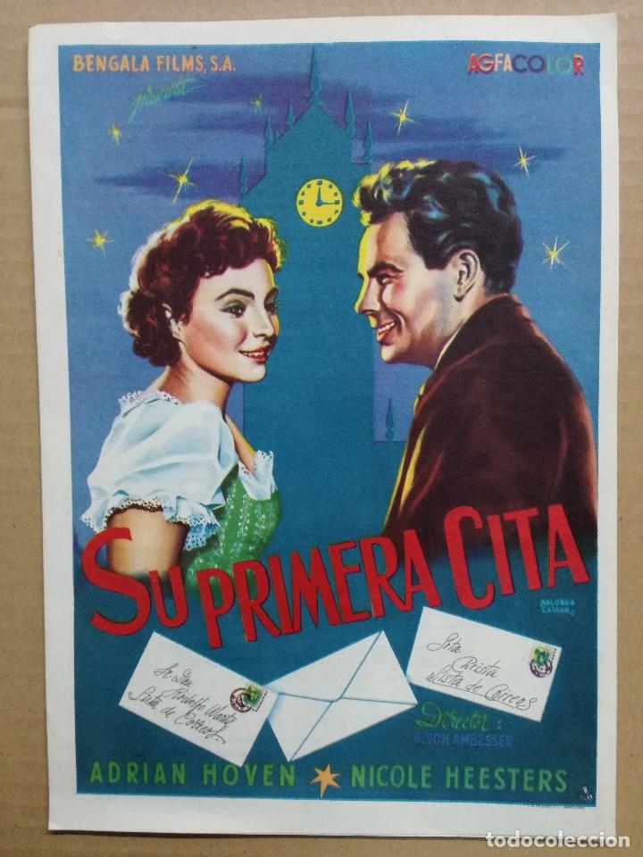 Cine: SU PRIMERA CITA -GUIA ORIGINAL DOBLE. BENGALA ADRIAN HOVEN PAUL DAHLKE