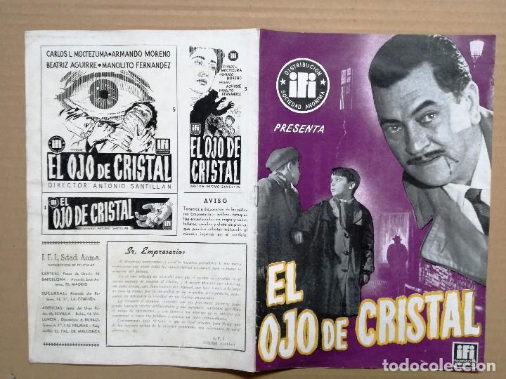 Cin&eacute;ma: EL OJO DE CRISTAL CARLOS LOPEZ MOCTEZUMA GUIA ORIGINAL IFI ESTRENO
