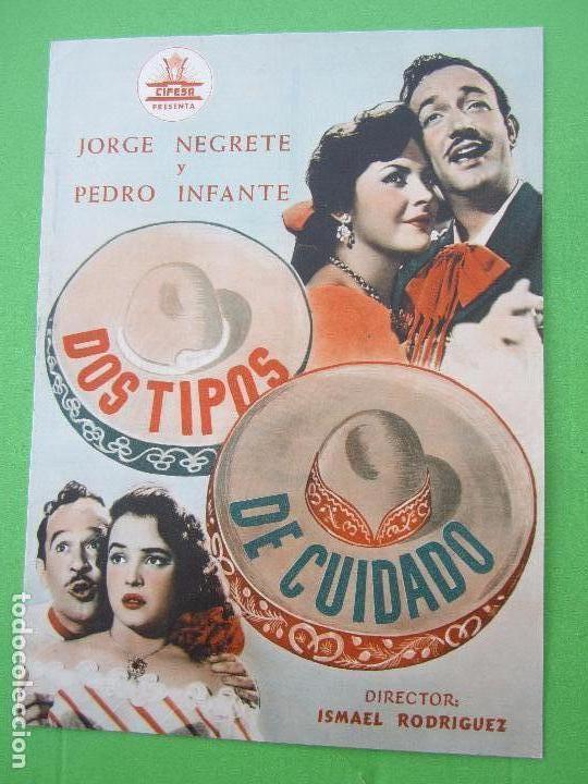 Cinema: guia de cine , dos tipos de cuidado , pedro infante y jorge negrete , cifesa
