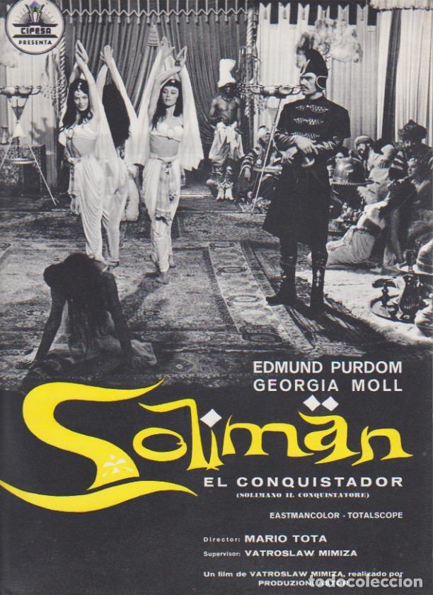 Cinema: Soliman el Conquistador. Gu&iacute;a doble de Cifesa.