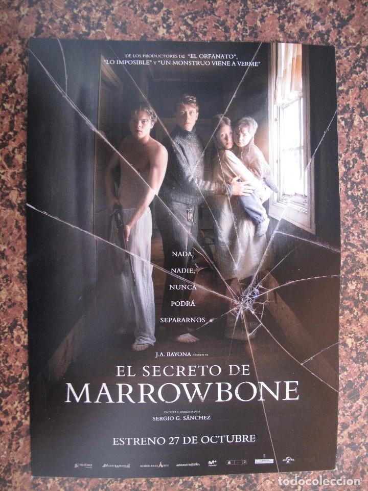 Cine: L93 EL SECRETO DE MARROWBONE 10 GUIAS A 25&euro; O 100 GUIAS A 125&euro; ENVIO INCLUIDO