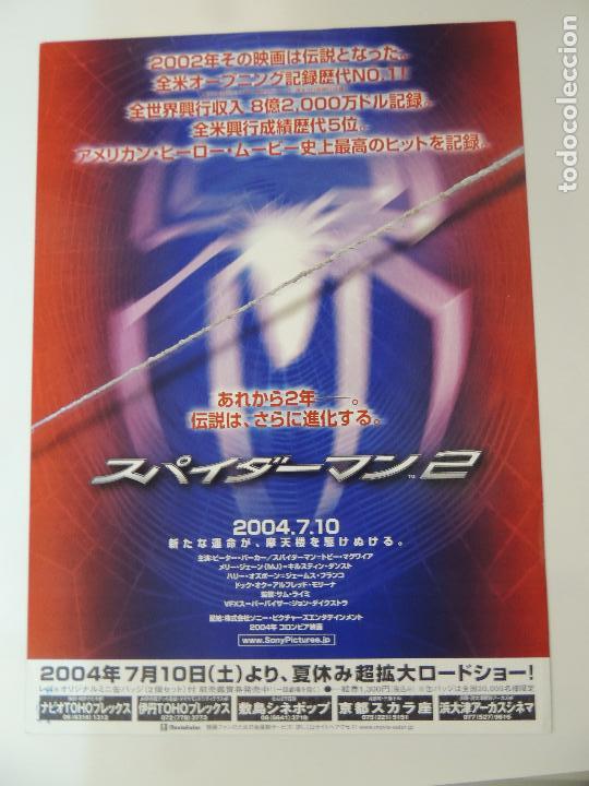 spiderman 2 - guia publicitaria original japone - Buy Movie pressbooks on  todocoleccion