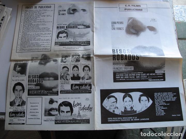 Cine: L578 BESOS ROBADOS  10 GUIAS A 25&euro; O 100 GUIAS A 125&euro; ENVIO INCLUIDO
