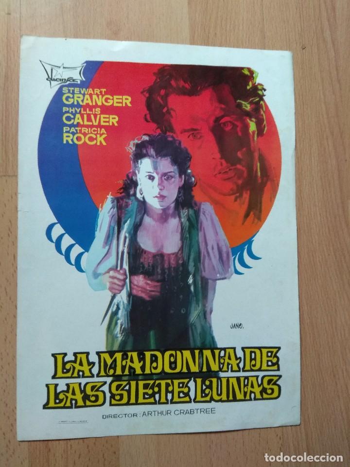 Cine: B1-- GUIA   SIMPLE DE LA PELICULA--LA MADONNA DE LAS SIETE LUNAS
