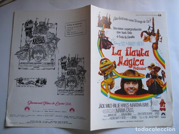Cinema: L967 LA FLAUTA MAGICA      ---- 10 GUIAS A 25&euro; 100 GUIAS 130&euro; CON ENVIO