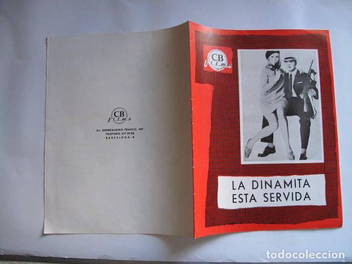 Cine: L1208 LA DINAMITA ESTA SERVIDA     ----- NO ENTRA EN LOTES