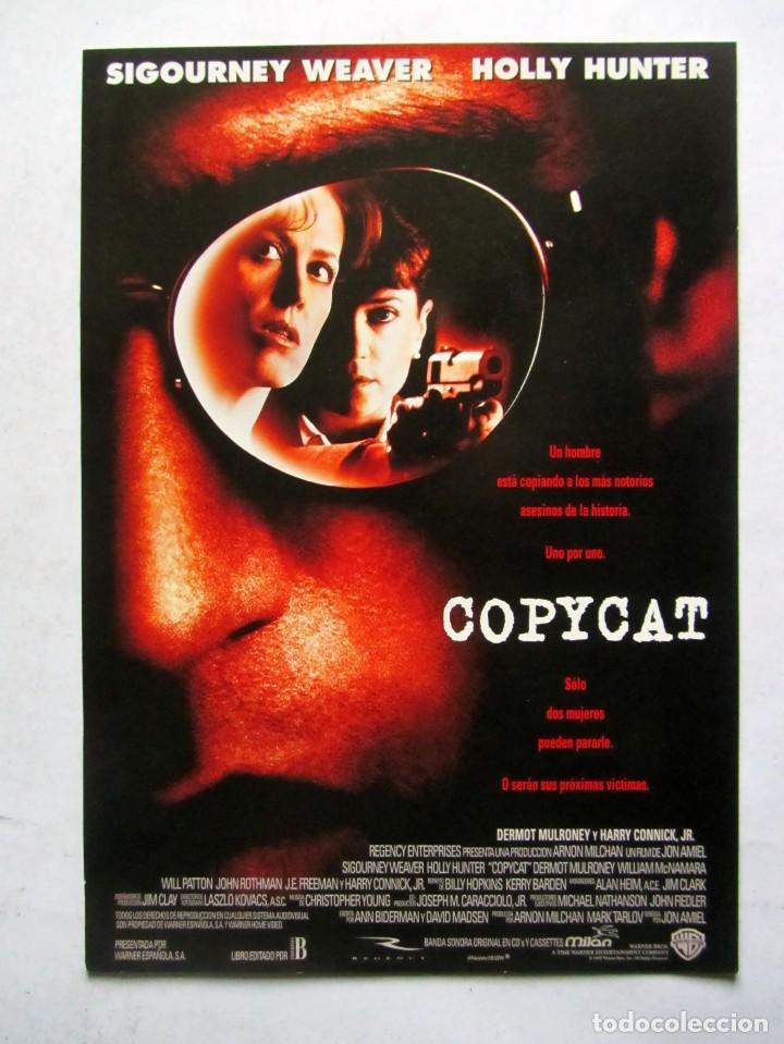 Cinema: COPYCAT. GU&Iacute;A ORIGINAL DE LA PEL&Iacute;CULA.  50 GU&Iacute;AS A 70 EUROS. 100 A 120 EUROS.