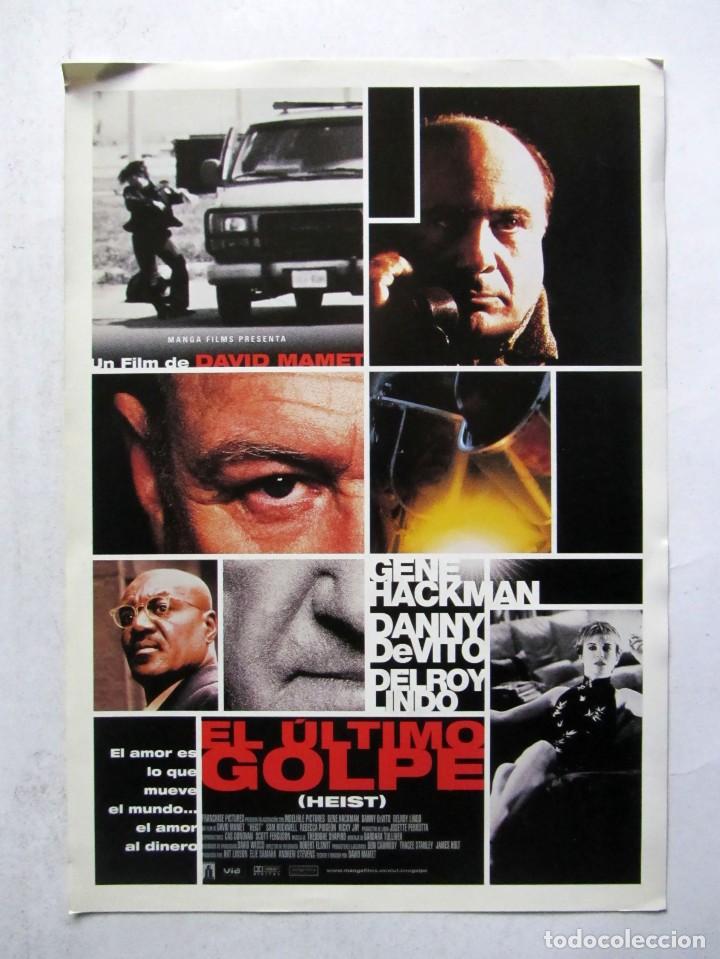 Cinema: EL &Uacute;LTIMO GOLPE. GU&Iacute;A ORIGINAL DE LA PEL&Iacute;CULA. 50 GU&Iacute;AS A 70 EUROS. 100 A 120 EUROS.