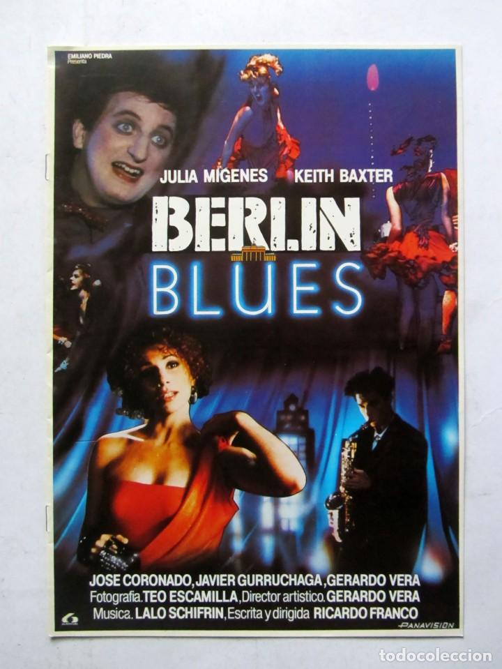 Cinema: BERLIN BLUES. GU&Iacute;A ORIGINAL DOBLE  DE LA PEL&Iacute;CULA. 50 GU&Iacute;AS A 70 EUROS. 100 A 120 EUROS.