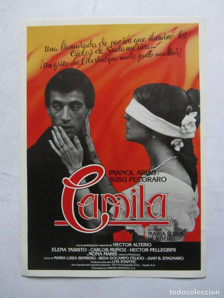 Cin&eacute;ma: CAMILA. GU&Iacute;A ORIGINAL DE LA PEL&Iacute;CULA. 50 GU&Iacute;AS A 70 EUROS. 100 A 120 EUROS.
