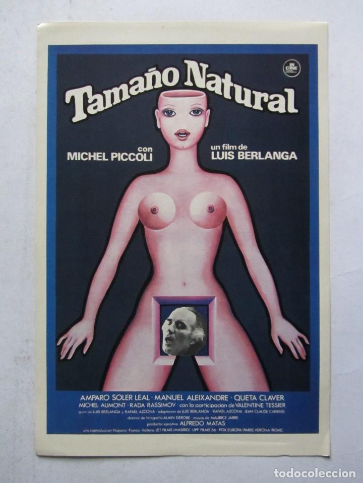Cin&eacute;ma: TAMA&Ntilde;O NATURAL. GU&Iacute;A ORIGINAL DE LA PEL&Iacute;CULA. 50 GU&Iacute;AS A 70 EUROS. 100 A 120 EUROS.