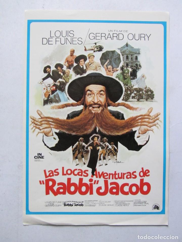 Cin&eacute;ma: LAS LOCAS AVENTURAS DE RABBI JACOB. GU&Iacute;A DE LA PEL&Iacute;CULA. 50 GU&Iacute;AS A 70 EUROS. 100 A 120 EUROS.